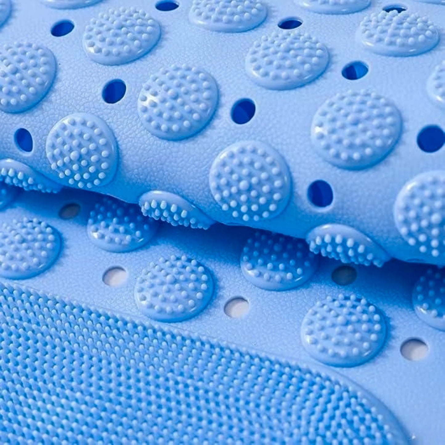 Anti-Slip Silicone Foot Scrubber Mat for Bathroom